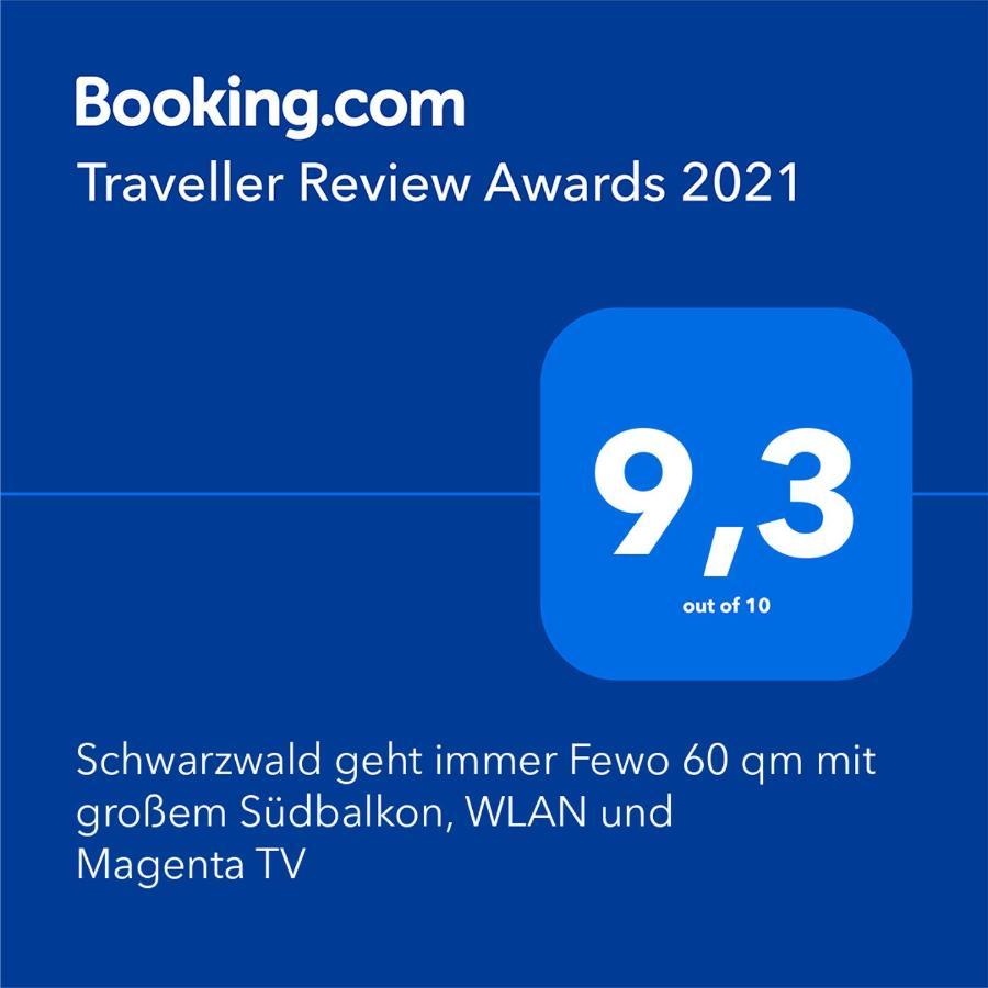Schwarzwald Geht Immer Fewo 60 Qm Mit Grossem Suedbalkon, Wlan Und Magenta Tv Schoenwald im Schwarzwald Exterior photo